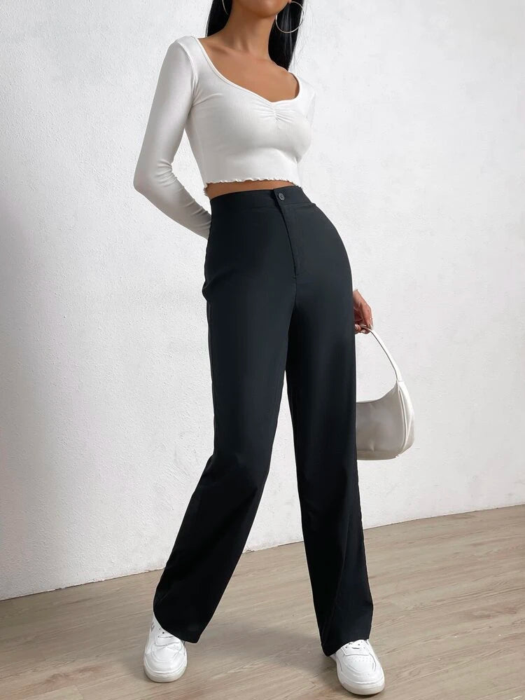 How to Wear Wide Leg Pants: 6 Tips + Stylish Picks for 2023 | Work outfits  women, Fashion, Leg pants outfit